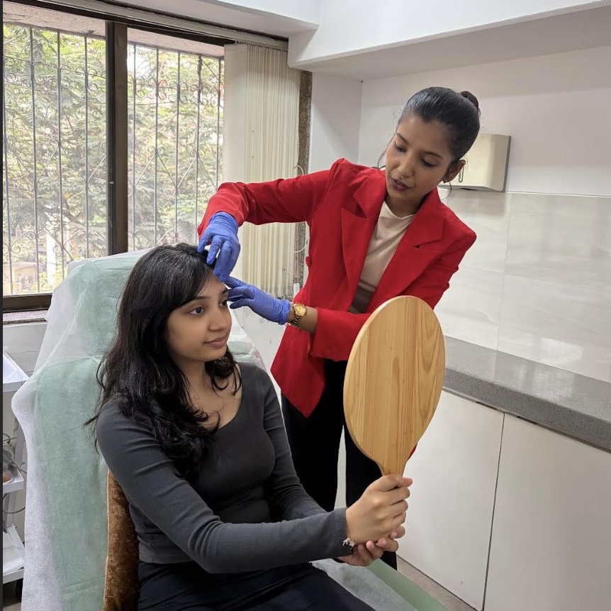 Foram Patel permanent makeup artist at Foram Brow studio Mumbai