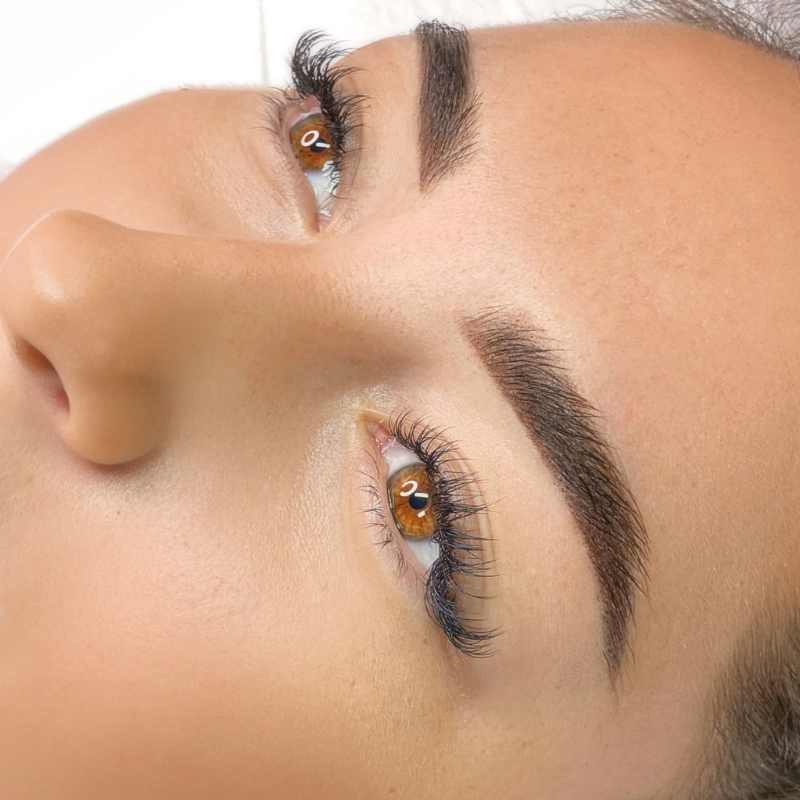 Ombre brows powdered gradient eyebrows Mumbai